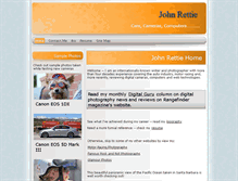 Tablet Screenshot of johnrettie.com